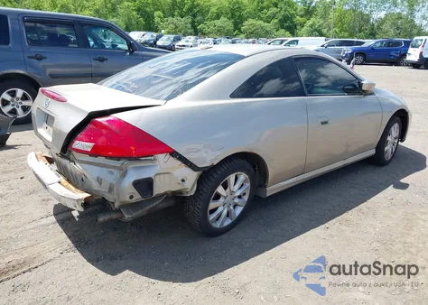 2006 Honda Accord 3.0 Ex из США, поврежденный, VIN 1HGCM82616A013054